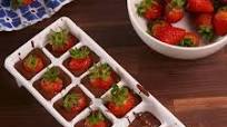 Chocolate Covered Strawberry Cubes Chocolate Covered Strawberry Cubes