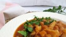 Chickpea stew with cod - slow cooker Chickpea stew with cod - slow cooker