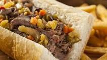 Chicago Style Italian Beef Sandwich Chicago Style Italian Beef Sandwich