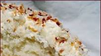Coconut Sour Cream Cake Coconut Sour Cream Cake