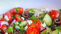 Mediterranean Cucumber and Tomato Salad Mediterranean Cucumber and Tomato Salad