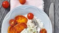 Nuggets med tzatziki Nuggets med tzatziki