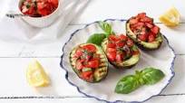 Grilled Avocado Bruschetta Grilled Avocado Bruschetta