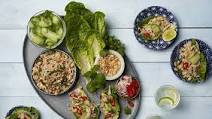 Vietnamese Style Minced Chicken in Lettuce Cups Vietnamese Style Minced Chicken in Lettuce Cups