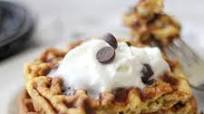 Keto Chocolate Chip Chaffle Keto Recipe Keto Chocolate Chip Chaffle Keto Recipe