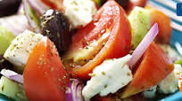 Simple Greek Veggie Salad Simple Greek Veggie Salad