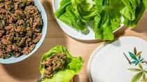 Spicy Beef Lettuce Wraps With Oyster Sauce Spicy Beef Lettuce Wraps With Oyster Sauce