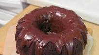 Double-Chocolate Bundt Cake with Ganache Glaze Double-Chocolate Bundt Cake with Ganache Glaze