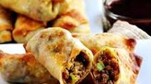 Pork and Vegetable Crispy Baked Egg Rolls Pork and Vegetable Crispy Baked Egg Rolls