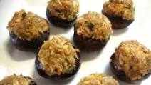 Mock Crab Stuffed Mushrooms Mock Crab Stuffed Mushrooms