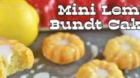 Mini Lemon Bundt Cakes Mini Lemon Bundt Cakes