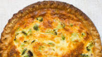 Broccoli and Swiss Cheese Quiche Broccoli and Swiss Cheese Quiche