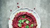 Pink Hummus With Roasted Beetroot Pink Hummus With Roasted Beetroot