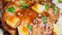Slow Cooker Pineapple Pork Chops Slow Cooker Pineapple Pork Chops