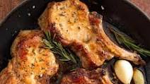 Garlic Rosemary Pork Chops Garlic Rosemary Pork Chops