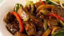 Sizzling Beef with Stir-Fried Vegetables and Black Bean Sauce Sizzling Beef with Stir-Fried Vegetables and Black Bean Sauce