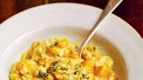 Squash, blue cheese and sage risotto Squash, blue cheese and sage risotto