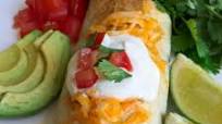 Baked Chimichanga Baked Chimichanga