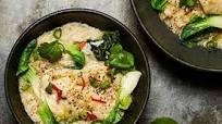 Thai-style poached cod with lime and lemongrass Thai-style poached cod with lime and lemongrass