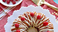 White Chocolate Raspberry Bundt Cake White Chocolate Raspberry Bundt Cake