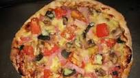 Pizza on Lebanese Bread Pizza on Lebanese Bread