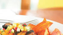 Caribbean Grilled Pork, Chicken or Turkey with Pineapple Salsa Caribbean Grilled Pork, Chicken or Turkey with Pineapple Salsa