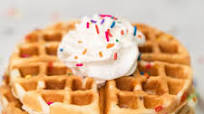 Cake Mix Waffles Cake Mix Waffles