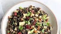 Wild Rice Salad with Cranberries & Pecans Wild Rice Salad with Cranberries & Pecans