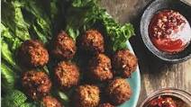 Lemongrass Pork Meatballs (Larb Style) Lemongrass Pork Meatballs (Larb Style)