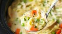 Slow Cooker Creamy Chicken Noodle Soup Slow Cooker Creamy Chicken Noodle Soup