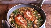 Speedy Pork Steaks with Mushrooms & Mustard Speedy Pork Steaks with Mushrooms & Mustard
