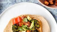 Chili Lime Tofu Hummus Veggie Wraps Chili Lime Tofu Hummus Veggie Wraps
