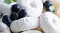 Air Fryer Homemade Powdered Sugar Donuts Air Fryer Homemade Powdered Sugar Donuts