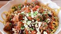 Greek Spaghetti & Meatballs Greek Spaghetti & Meatballs