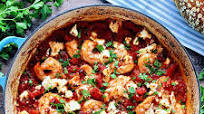 Award-Winning Shrimp Saganaki (Greek Shrimp with Feta) Award-Winning Shrimp Saganaki (Greek Shrimp with Feta)
