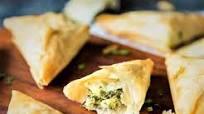 Mushroom & Goat Cheese Spanakopita ( Mushroom & Goat Cheese Spanakopita (