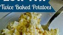 Low Fat Twice Baked Potatoes Low Fat Twice Baked Potatoes