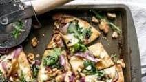 Easy Walnut Pear Flatbread Easy Walnut Pear Flatbread
