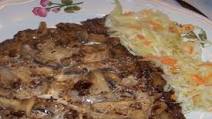 Smothered Cube Steaks-Low Carb Smothered Cube Steaks-Low Carb