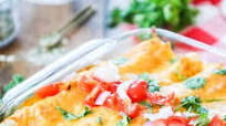 Creamy Ranch Chicken Enchiladas Creamy Ranch Chicken Enchiladas