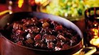 Succulent braised venison Succulent braised venison