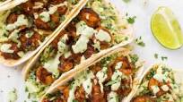 Shrimp Tacos with Creamy Taco Slaw Shrimp Tacos with Creamy Taco Slaw