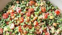 Pea Salad with Lemon Parmesan Dressing Pea Salad with Lemon Parmesan Dressing