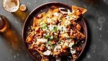 Hearty Bean Nachos With Spicy Salsa Hearty Bean Nachos With Spicy Salsa