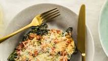 Baked Chicken With Spinach Baked Chicken With Spinach