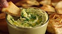Avocado Hummus With Pita Chips Avocado Hummus With Pita Chips