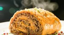 Scalloped Beef and Potato Roll Scalloped Beef and Potato Roll