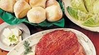 Homestyle Corned Beef with Dilled Cabbage Homestyle Corned Beef with Dilled Cabbage