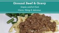 Ground Beef in Gravy Ground Beef in Gravy