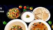 Red Kidney Bean Hummus With Mexican Salsa Salad Red Kidney Bean Hummus With Mexican Salsa Salad